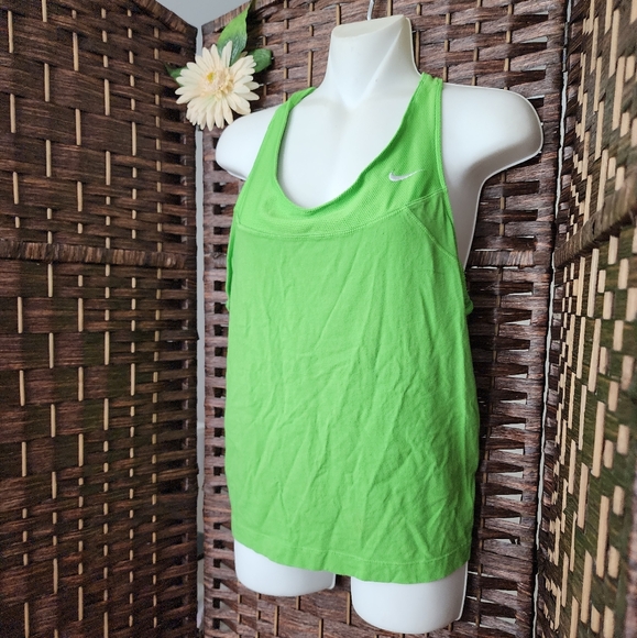 Nike Tank Top Sports top good condition color green light - Picture 2 of 6